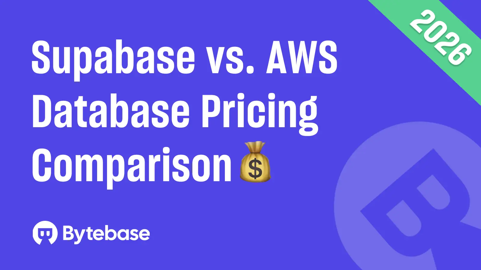 Supabase Pricing vs AWS RDS: Is Supabase Free? Full Cost Comparison (2026)